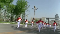 济宁市兖州区九州广场跳操队学习烟台快乐舞步健身操