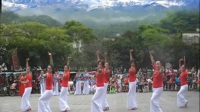 中江金碧舞蹈队---广场舞《雪山千年恋》
