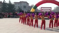 沂水龙家圈广场舞红红的中国(1)