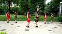丽丽自由广场舞《哥哥妹妹》原创16步水兵舞双人对跳附分解：编舞：丽丽