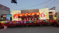 青春活力广场舞队六一儿童节汇演的扇子舞《好日子》526173536