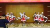 临海铁军艺术团广场舞《藏家乐》一一追梦逐颖录制