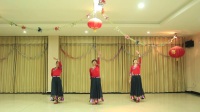 新疆红玉广场舞《蓝月山谷》演示：高红。段怡如。殷庆华。摄影：翠兰