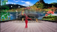 樟树杜鹃广场舞《那里的山那里的水》编舞：太湖一连