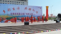 中国美广场舞比赛。