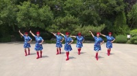 “燕山潇洒健身舞团”学跳广场舞-兄妹来当兵