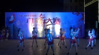 茂名市电白区首届海滨中心市场杯广场舞大赛初赛《美丽的遇见》东湖炫之舞蹈队