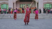 李淼广场舞-《拉萨夜雨》-苏勒亚其其格2017年最新作品