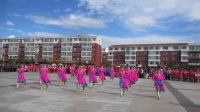六社区追梦舞蹈队在察右中旗广场舞比赛中获特等奖