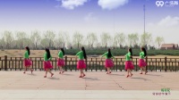 《雨夜花 背面展示》北京加州飞龙广场舞
