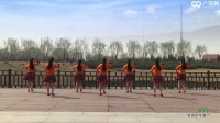 《抛绣球 背面展示》北京加州飞龙广场舞