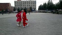 霍林郭勒市静湖姐妹广场舞《草原情哥哥》双人舞