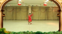 新疆红玉广场舞[岩缝里盛开的花]习舞高红
