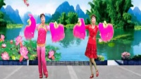 扇子舞 红红的中国结 靓晶晶广场舞 含分解