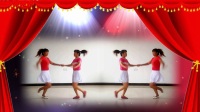滨海新区汉沽和悦广场舞（对着月亮说爱你）双人舞--演示；霞姐妹