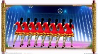 高安欣悦广场舞--恰恰步子舞《大眼睛》8人版