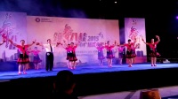 2015年11月28日参加桂林银行广场舞比赛，曲目；不要迷恋姐。