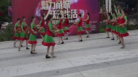 【茶香中国】周兆萍江北区新宇舞蹈队表演。宁波市全民健身广场舞犬赛【原创、如有雷同均为盗版】，