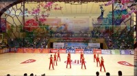 芦溪金鹰广场舞代表萍乡市武功山志愿者协会参加全国女子篮球赛中场演《电音女王》