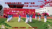 双扇舞吉祥中国年、姐妹广场舞-袁郭、赵村姐妹共舞、2017年10月