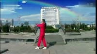 重庆葉子广场舞红红的中国，编舞：刘荣（附分解和背面演示）_flv