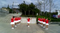 丹凤城管局城南中队健身广场舞《爱的思念》
