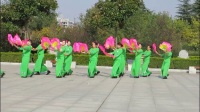 南召县广场舞协会红云舞蹈队表演《芦花美》20171030