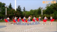 栾川石洋广场舞单扇健身操《自由飞翔》
