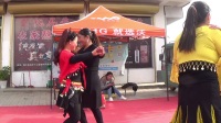 宁陵县老林广场舞石桥联通公司办大王卡宣传演出双人舞
