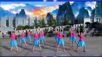 中国美广场舞舞蹈变队形演示