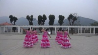 水洞底市场广场舞《踏歌起舞的中国》老威9影视工作室摄制