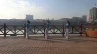 CIMG3320赣州中央公园广场舞（语花蝶）原创编舞；周周老师