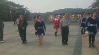 溪头新公园凤姐广场舞古典恰恰《一曲相送》