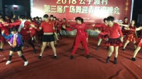 吴川市公子渡村举办第三届广场舞交流晚会闭幕式舞《暖暖的幸福》