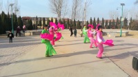 广场舞欢乐中国年扇子舞
