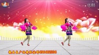 靓晶晶广场舞原创双扇舞《欢天喜地》视频制作：小太阳_超清