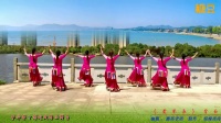 刘春英广场舞 爱琴海 藏族舞 背面