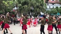 达州心悦广场舞   藏舞十水兵舞组合《洗衣歌》