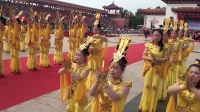 仙游县静心佛教舞蹈队应邀参加湄洲岛妈祖诞辰1058周年春祭典礼-水上观音舞蹈