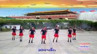 广州花飘飘舞队《北京金山上》水兵舞VS藏族舞。编舞：春英