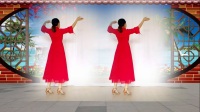 红领巾梦千年广场舞《野花》优美抒情三步舞