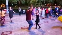 （舞心）舞心与古丽南京鼓楼广场即兴舞动赛乃姆20180907