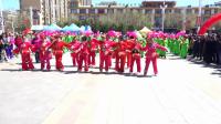 绥化市万达广场舞分会欢庆五一秧歌腰鼓表演《开门红》