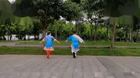 学跳刘荣广场舞《我的九寨》