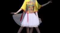 君晓天云广场舞服装女民族风中老年跳舞比赛新款套装春夏季秧歌舞演出套裙