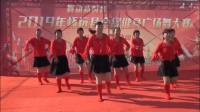 怀远县全民健身广场舞大赛书华分会海选赛。摄像：张学义