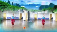 浪拉山情-原创藏族圈舞-清盈百合广场舞-原创藏族圈舞-浪拉山情-附教学-好舞！