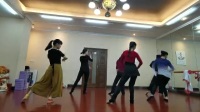 筱敏广场舞《清平乐》课堂练习领舞孟孟老师