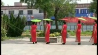 河北省邯郸市冀南新区马头镇，2020年民间文化庆七一党的生日，旗袍和广场舞《下》