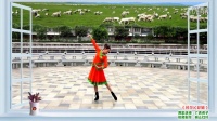 广西燕子广场舞《科尔沁姑娘》视频制作：映山红叶